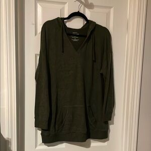 Torrid Super Soft Olive Green Hoodie